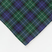 Couverture Polaire Clan Abercrombie Scottish Tartan Plaid Motif (Coin)