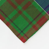 Couverture Polaire Clan Adam Hunter Tartan Plaid (Coin)