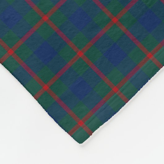 Couverture Polaire Clan Agnew Tartan Scottish Plaid (Coin)