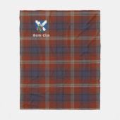 Couverture Polaire Clan Ainslie Ancien Tartan Plaid (Devant)