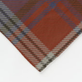 Couverture Polaire Clan Ainslie Ancien Tartan Plaid (Coin)