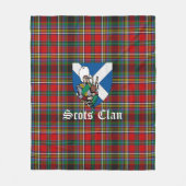 Couverture Polaire Clan Anderson De Arfrein Tartan Plaid (Devant)