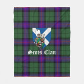 Couverture Polaire Clan Armstrong Tartan moderne Plaid (Devant)
