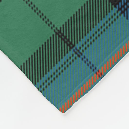 Couverture Polaire Clan Armstrong Tartan Plaid Ancien (Coin)