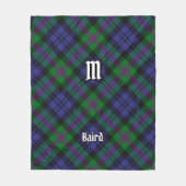 Couverture Polaire Clan Baird Tartan (Devant)