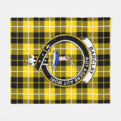 Couverture Polaire Clan Barclay Robe Tartan moderne Plaid (Devant (Horizontal))