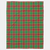 Couverture Polaire Clan Baxter Tartan (Devant)