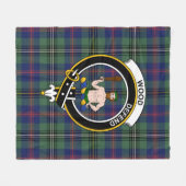 Couverture Polaire Clan Bois Tartan Plaid (Devant (Horizontal))