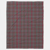 Couverture Polaire Clan Borthwick Scottish Tartan Plaid Motif (Devant)