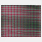 Couverture Polaire Clan Borthwick Scottish Tartan Plaid Motif (Devant (Horizontal))