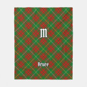 Couverture Polaire Clan Bruce Hunting Tartan (Devant)