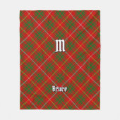 Couverture Polaire Clan Bruce Tartan (Devant)