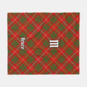Couverture Polaire Clan Bruce Tartan (Devant (Horizontal))
