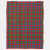 Couverture Polaire Clan Buccleuch Scottish Tartan Plaid Motif (Devant)