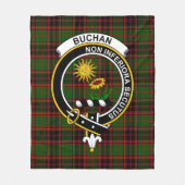 Couverture Polaire Clan Buchan Tartan moderne Plaid (Devant)