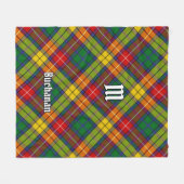Couverture Polaire Clan Buchanan Tartan (Devant (Horizontal))