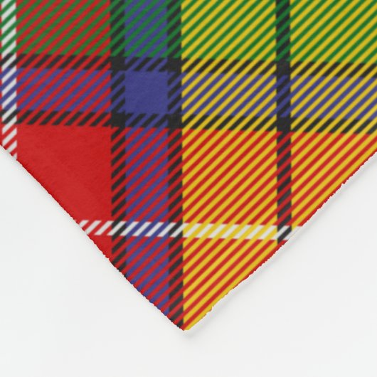 Couverture Polaire Clan Buchanan Tartan (Coin)