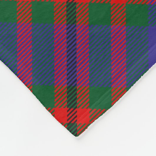 Couverture Polaire Clan Carnegie Tartan (Coin)