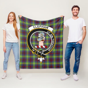 Couverture Polaire Clan Clephane Tartan Plaid