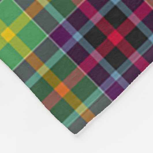 Couverture Polaire Clan Clephane Tartan Plaid (Coin)