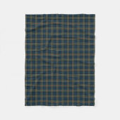 Couverture Polaire Clan Colquhoun Navy Blue et Red Tartan (Devant)