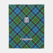 Couverture Polaire Clan Colquhoun Tartan (Devant)