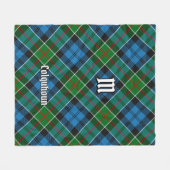 Couverture Polaire Clan Colquhoun Tartan (Devant (Horizontal))