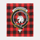 Couverture Polaire Clan Cunningham Modern Tartan Plaid (Devant)