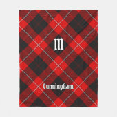 Couverture Polaire Clan Cunningham Tartan (Devant)