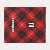 Couverture Polaire Clan Cunningham Tartan (Devant (Horizontal))