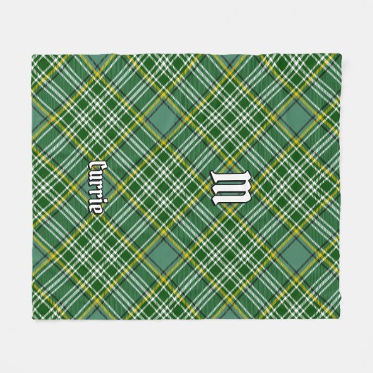 Couverture Polaire Clan Currie Tartan (Devant (Horizontal))