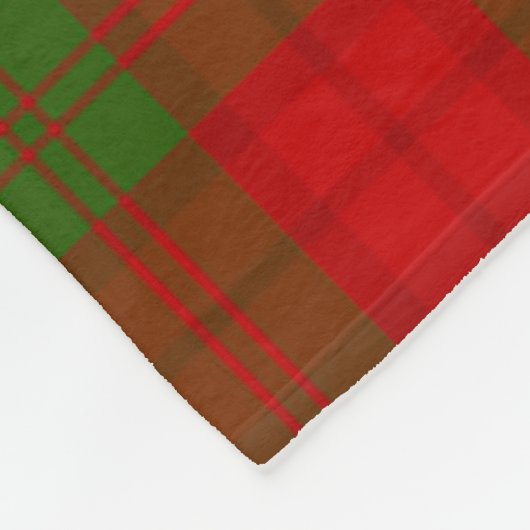 Couverture Polaire Clan Dewar Tartan Plaid (Coin)