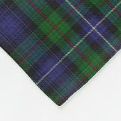 Couverture Polaire Clan Donnachaidh (Robertson) Crest /Hunting Tartan (Coin)