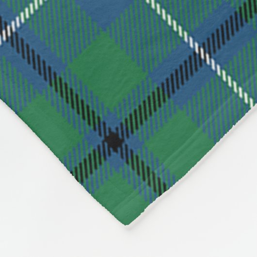 Couverture Polaire Clan Douglas Ancienne Tartan Plaid (Coin)