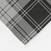 Couverture Polaire Clan Douglas Grey Tartan Plaid (Coin)