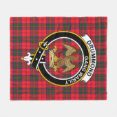 Couverture Polaire Clan Drummond Tartan moderne Plaid (Devant (Horizontal))