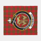 Couverture Polaire Clan Drummond Tartan Plaid (Devant (Horizontal))