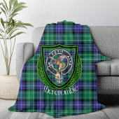 Couverture Polaire Clan écossais Abercrombie Tartan Crest