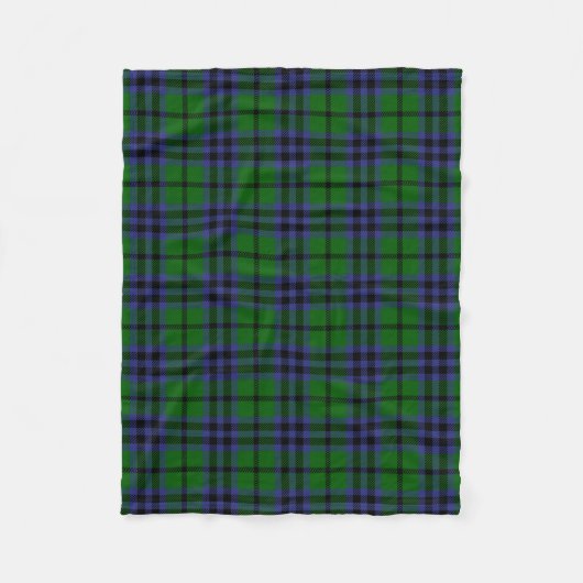 Couverture Polaire Clan écossais Austin Tartan Plaid (Devant)