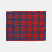 Couverture Polaire Clan écossais avec Tartan Plaid (Devant (Horizontal))