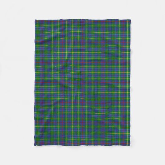 Couverture Polaire Clan écossais Bailey Tartan Plaid (Devant)