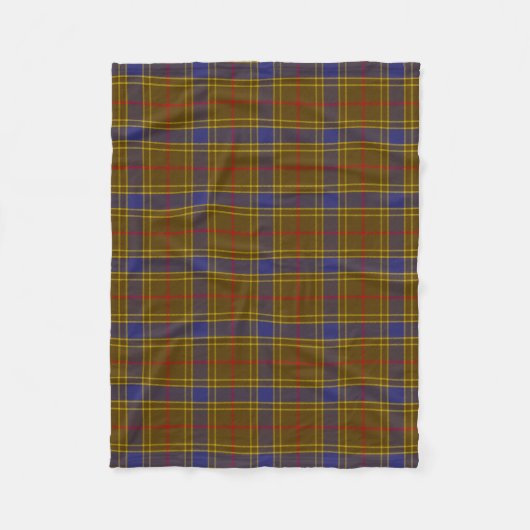 Couverture Polaire Clan écossais Balfour Tartan Plaid (Devant)