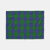 Couverture Polaire Clan écossais Barclay Tartan Plaid (Devant (Horizontal))