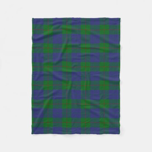 Couverture Polaire Clan écossais Barclay Tartan Plaid (Devant)