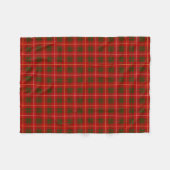 Couverture Polaire Clan écossais Bruce Tartan Plaid (Devant (Horizontal))