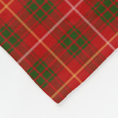 Couverture Polaire Clan écossais Bruce Tartan Plaid (Coin)