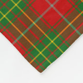 Couverture Polaire Clan écossais Burnett Tartan Plaid (Coin)
