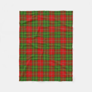 Couverture Polaire Clan écossais Burnett Tartan Plaid