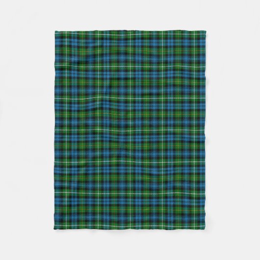 Couverture Polaire Clan Écossais Campbell D'Argyll Tartan Plaid (Devant)