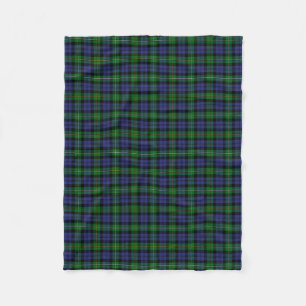 Couverture Polaire Clan écossais Campbell de Loudoun Tartan Plaid